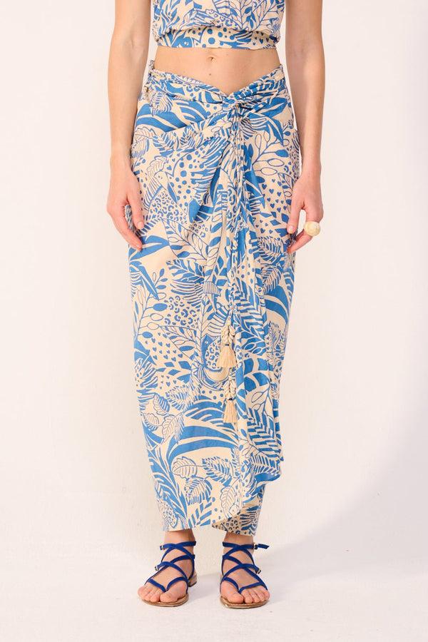 Poupette St Barth Long Skirt Uma