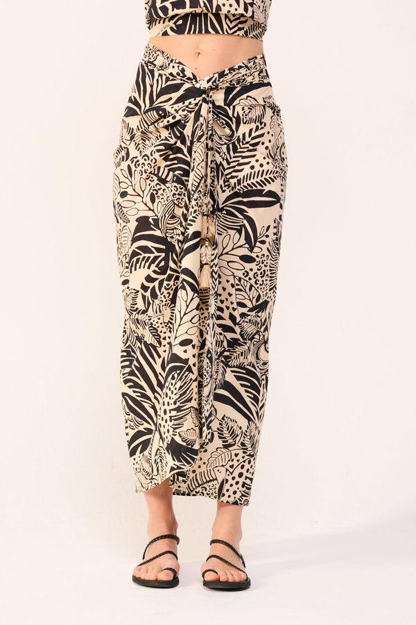 Poupette St Barth Long Skirt Uma