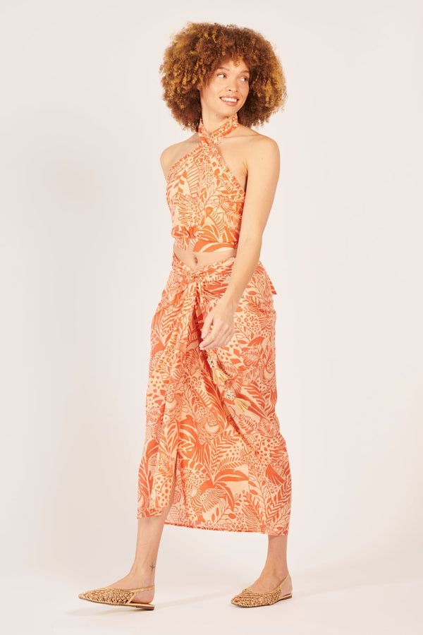 Poupette St Barth Long Skirt Uma