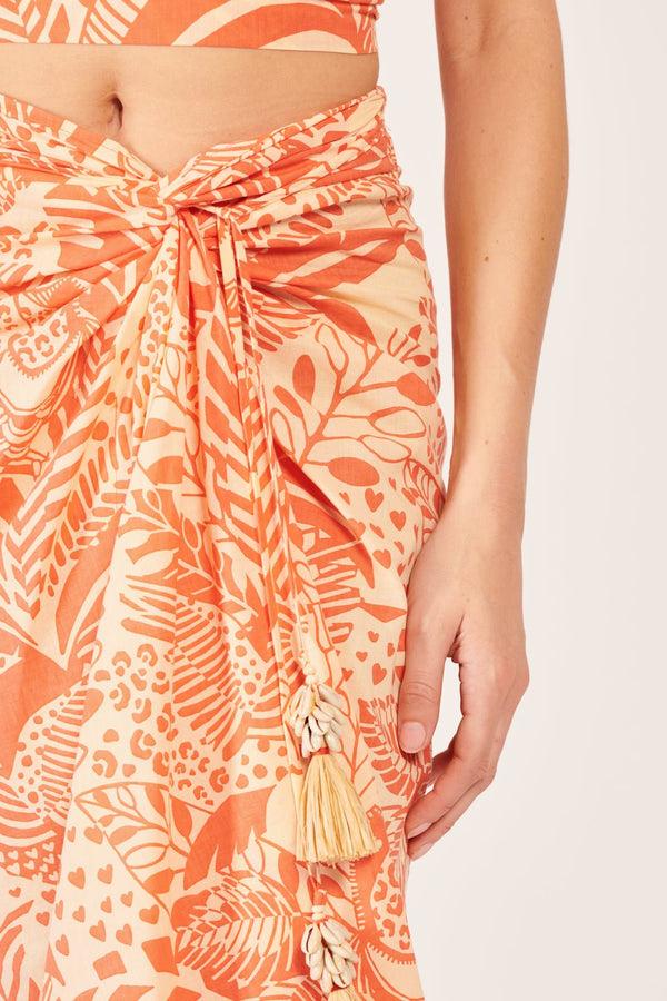 Poupette St Barth Long Skirt Uma