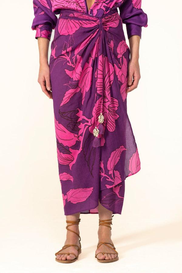 Poupette St Barth Long Skirt Uma
