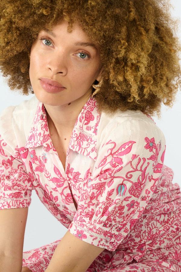 Poupette St Barth Mini Dress Iris