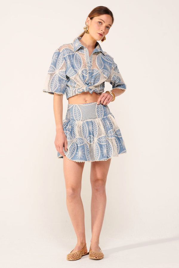 Poupette St Barth Mini Skirt Colleen