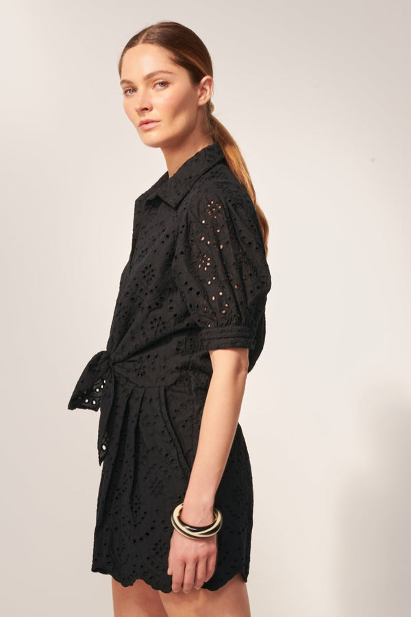 Poupette St Barth Short Jumpsuit Livia