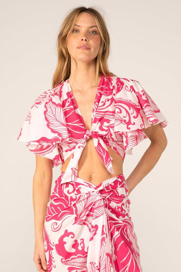 Poupette St Barth Top Rose