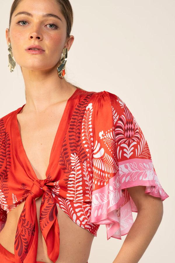 Poupette St Barth Top Rose