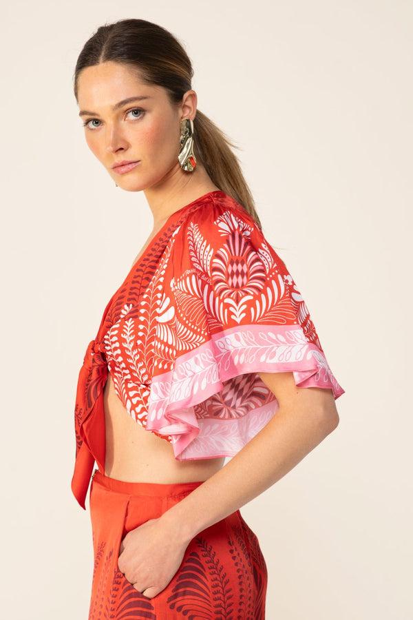 Poupette St Barth Top Rose