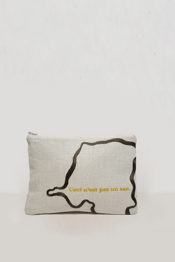 pour les femmes Give Work Ceci n'est pas un sac - Mustard