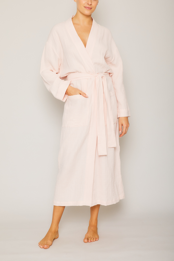 pour les femmes Angel Long Robe - Pink