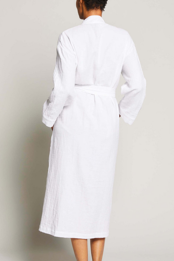 Pour Les Femmes Angel Long Robe - White