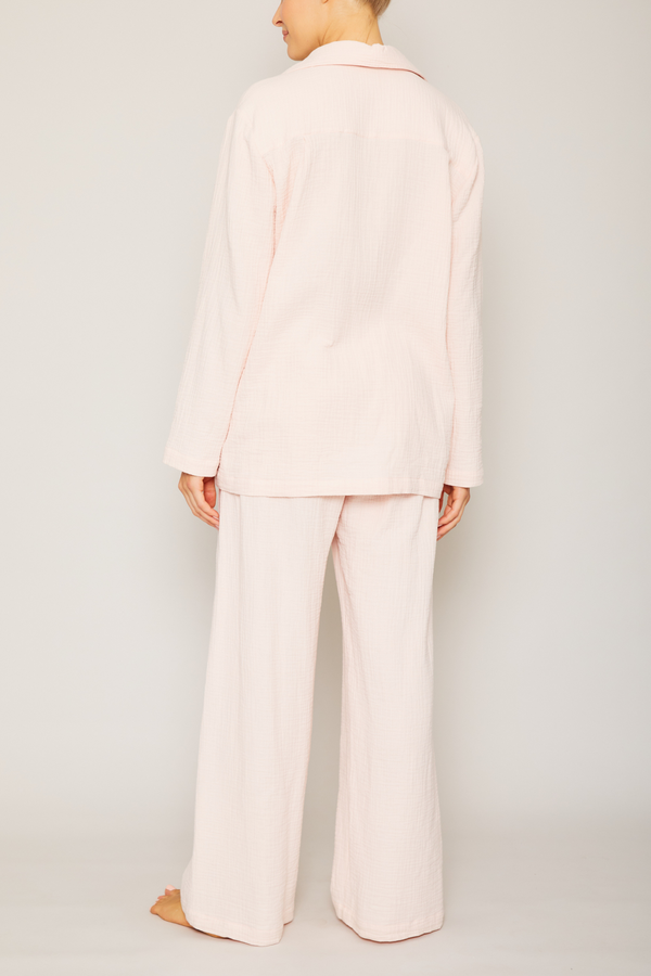Pour Les Femmes Angel Pajama Set - Pink