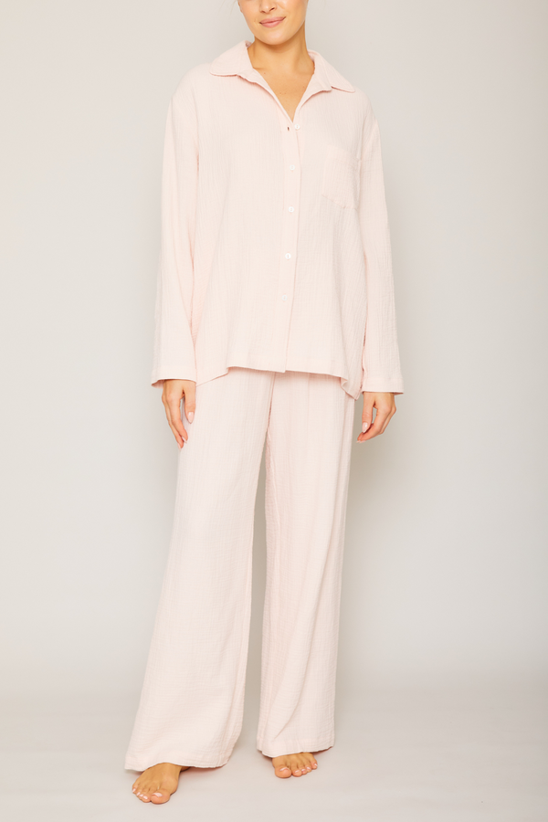 pour les femmes Angel Pajama Set - Pink