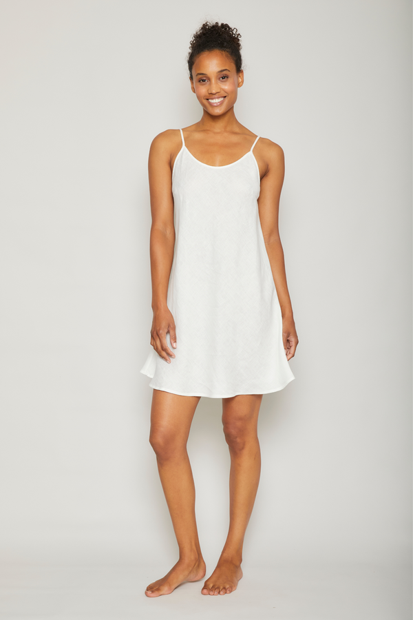 Pour Les Femmes Classic Cotton Slip Dress