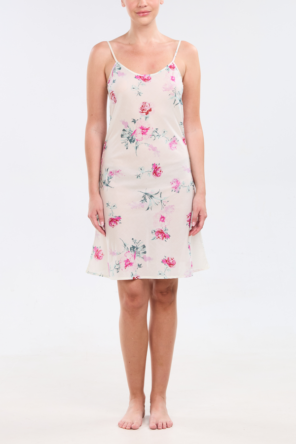 pour les femmes Classic Slip Dress - Roses