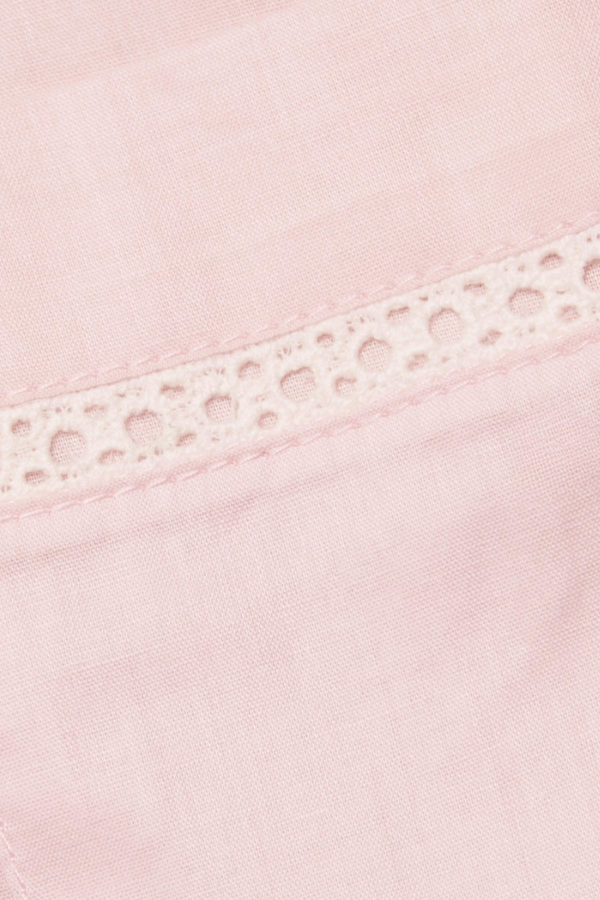 Pour Les Femmes Classic Style Pajama Set - Pink