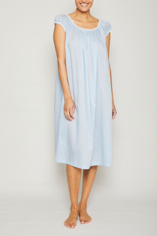 pour les femmes Crown Long Nightgown - Celestine