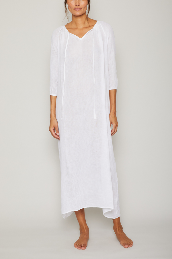pour les femmes Long Gauze Kaftan