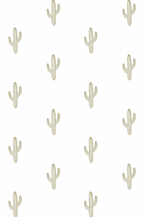 Pour Les Femmes Long Sleeve PJ Set - Cactus Print