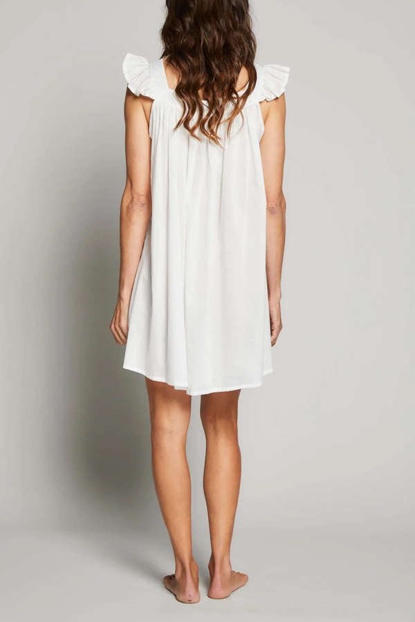 Pour Les Femmes Monarch Nightie - White
