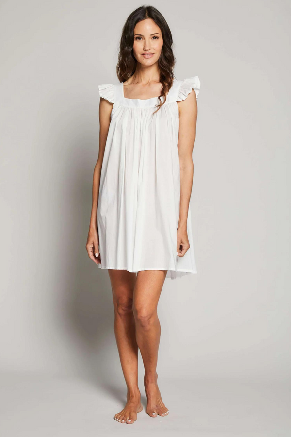 Pour Les Femmes Monarch Nightie - White