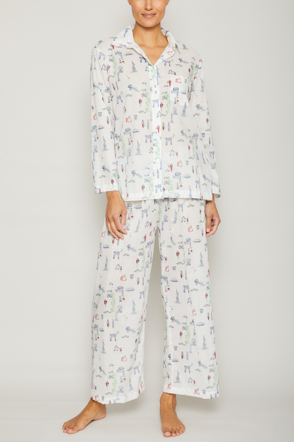 pour les femmes New York Long Sleeve PJ Set