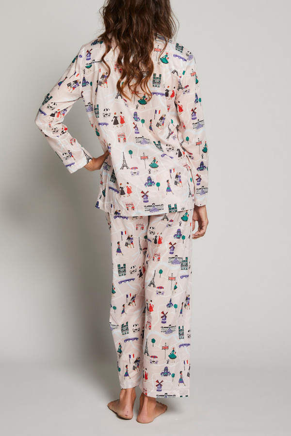Pour Les Femmes Paris Pajama Set
