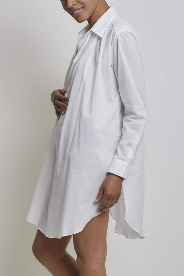 Pour Les Femmes Romeo Sleepshirt - White
