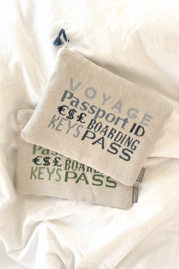 Pour Les Femmes Travel Pouch - Green