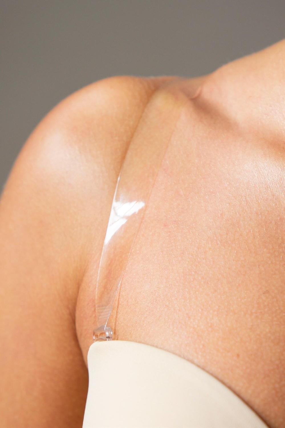 Pour Moi 18mm Clear Bra Straps (Pack Of 2 Pairs) - Clear