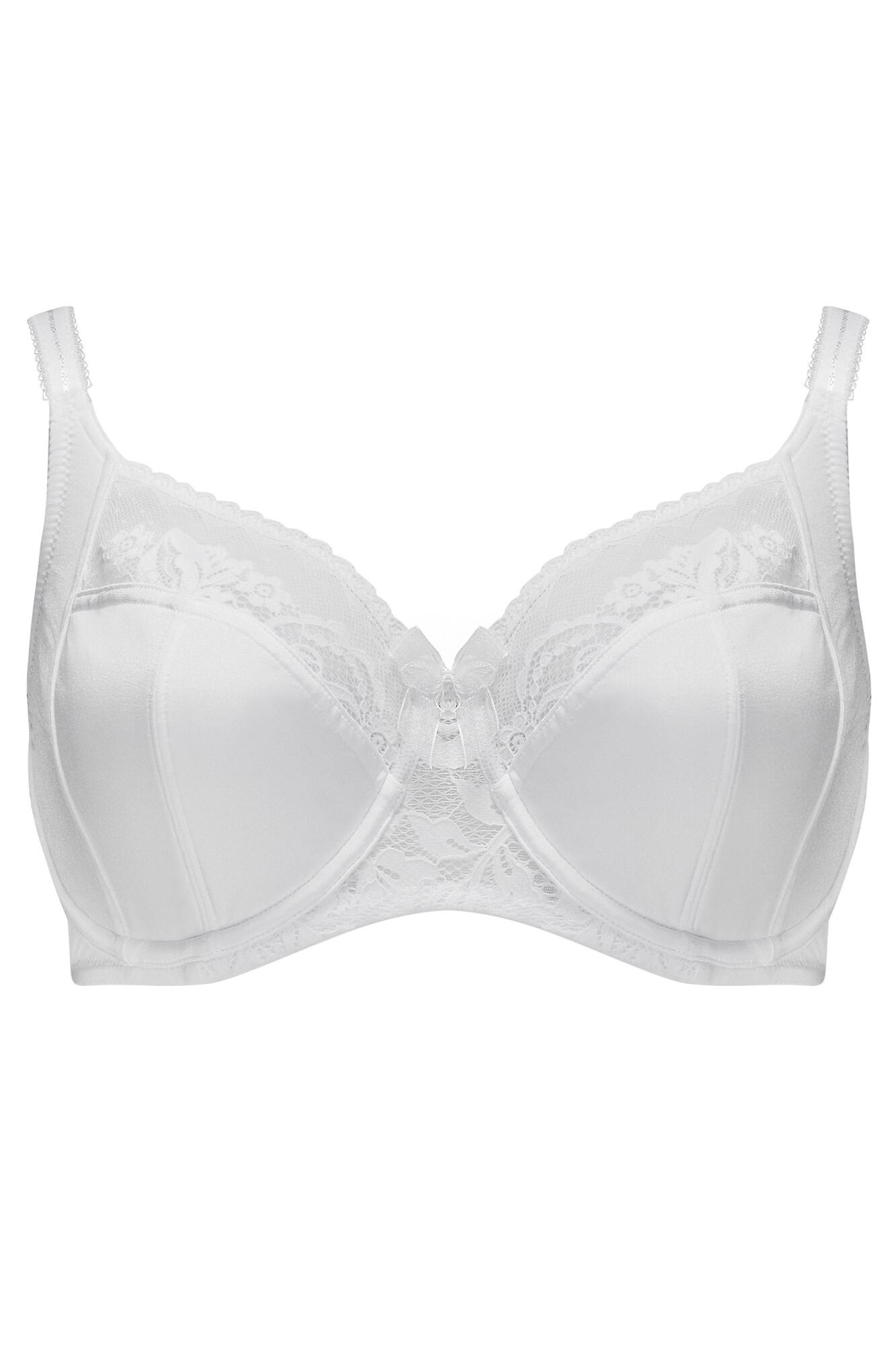 Pour Moi Aura Side Support Underwired Bra D-M - White