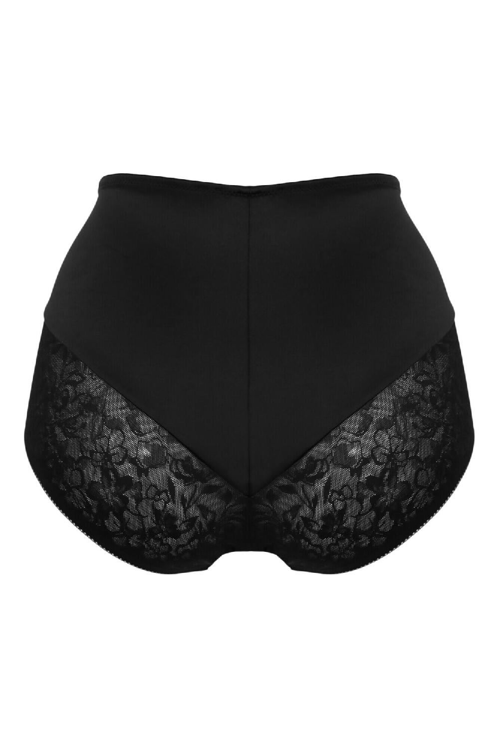 Pour Moi Effortless No VPL Light Control Lace Deep Brief - Black