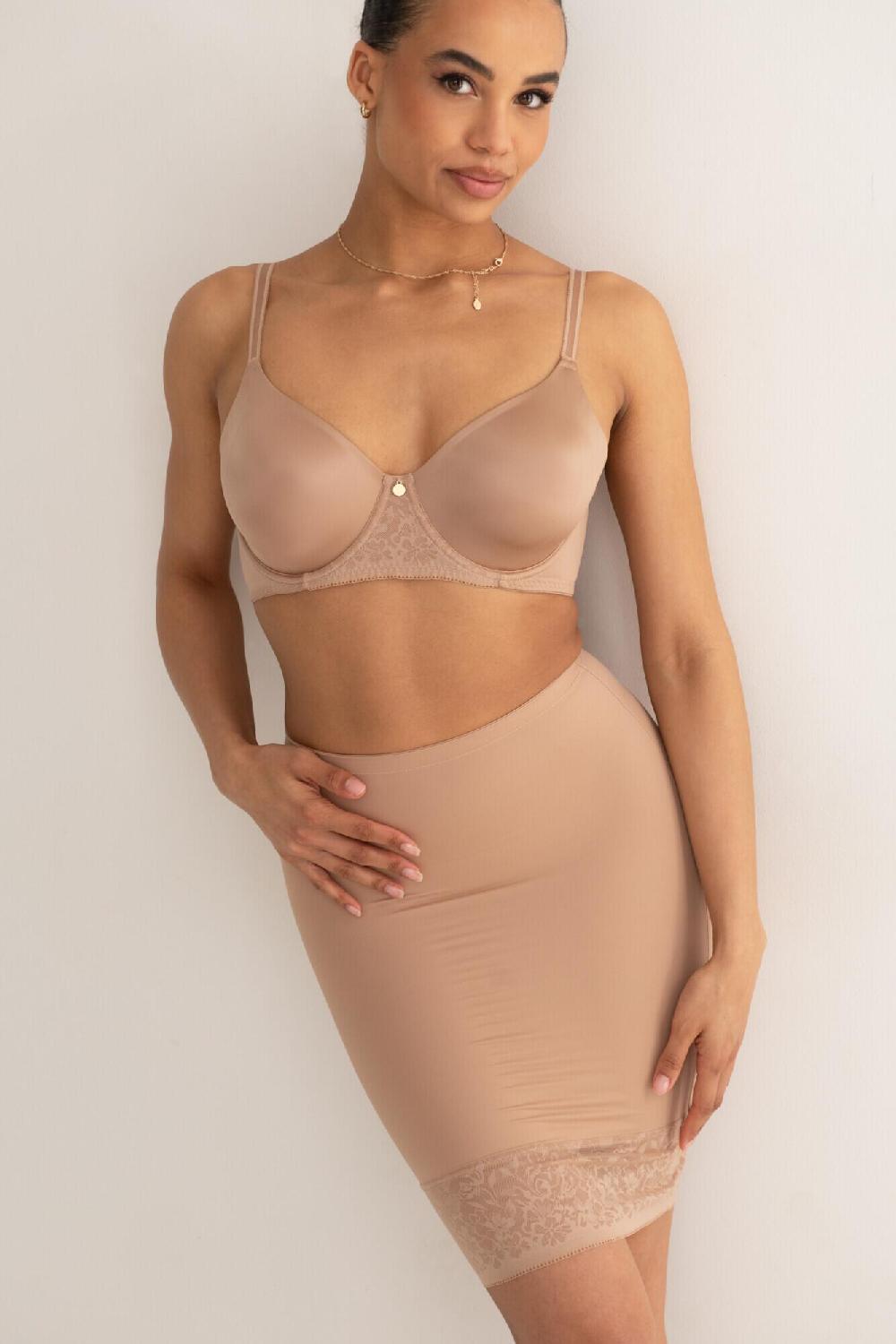 Pour Moi Effortless Non-Padded Underwired Double Layer Moulded Bra D-M - Toffee