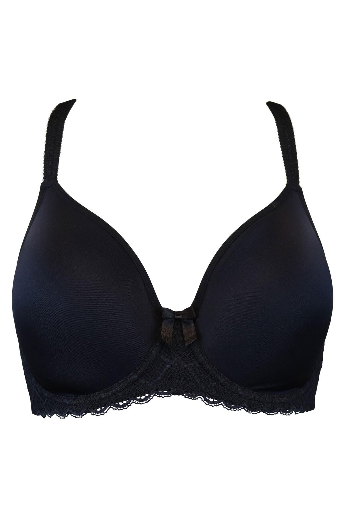 Pour Moi Electra Full Coverage Contour Underwired T-shirt Bra - Black