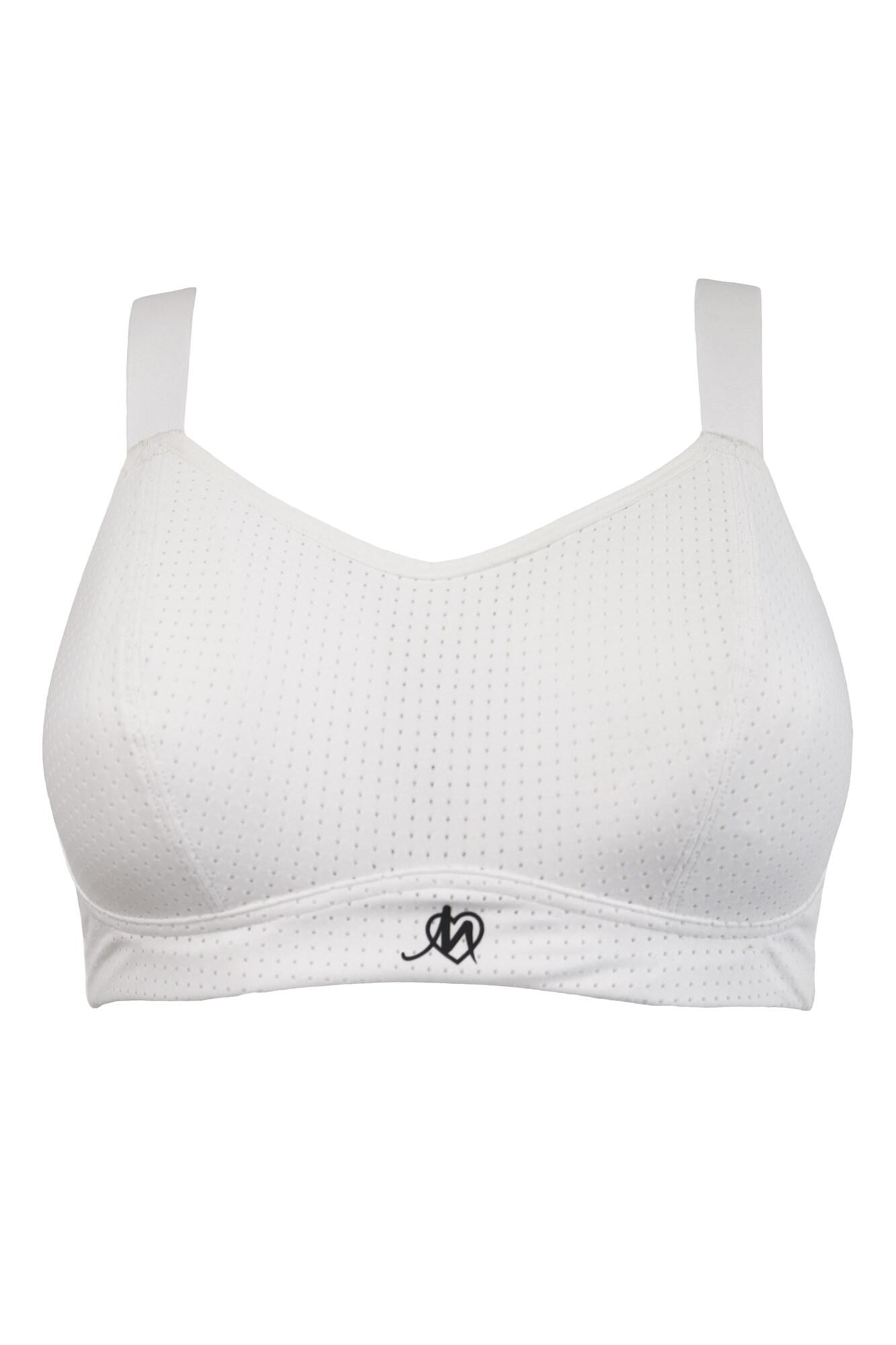 Pour Moi Energy Empower U/W Lightly Padded Convertible Sports Bra - White