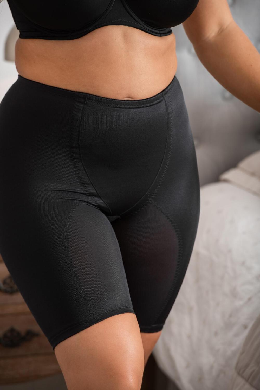 Pour Moi Hourglass Firm Control High Waist Short - Black