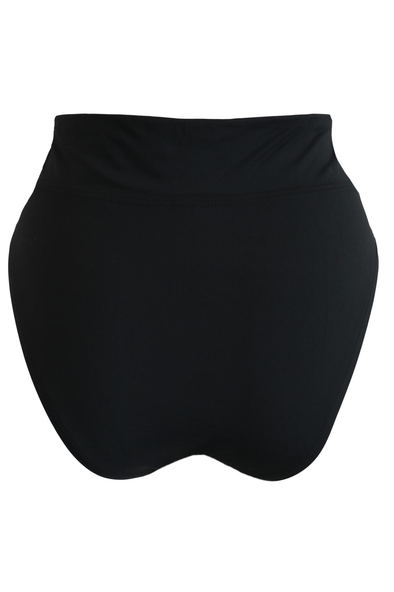 Pour Moi India Chains Recycled High Leg Foldover Brief - Black