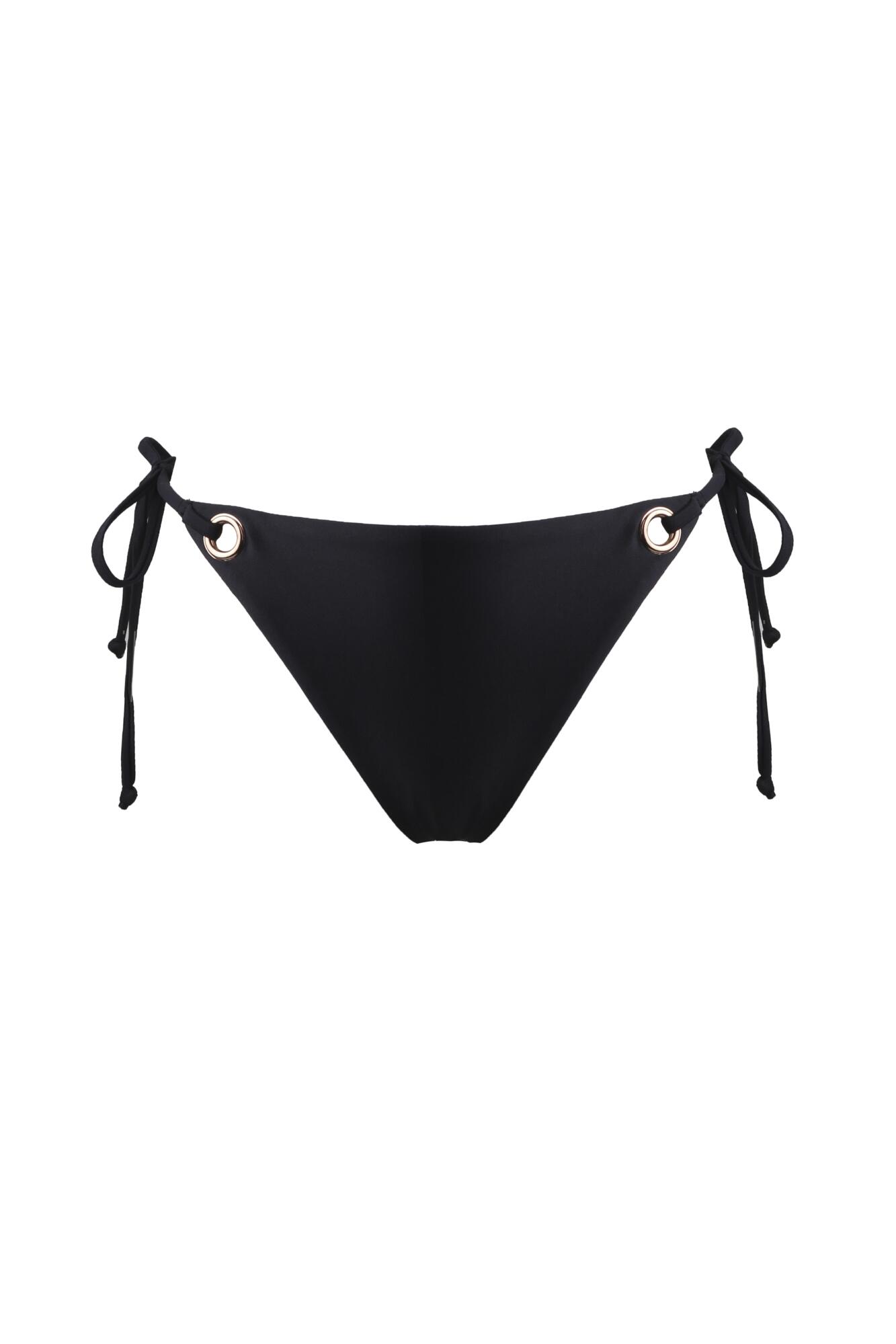 Pour Moi India Recycled Tie Side Bikini Brief - Black