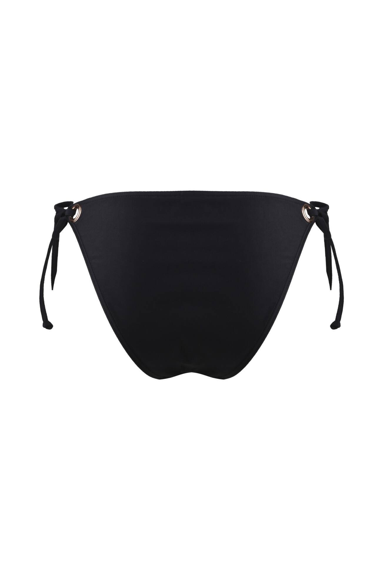Pour Moi India Recycled Tie Side Bikini Brief - Black