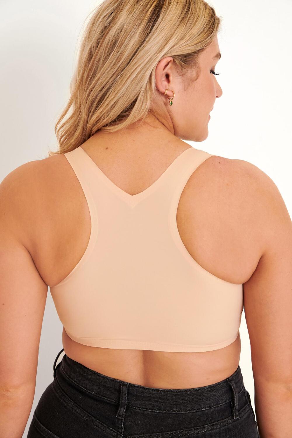 Pour Moi Off Duty Invisible Non Wired Removable Pad Bra - Oyster