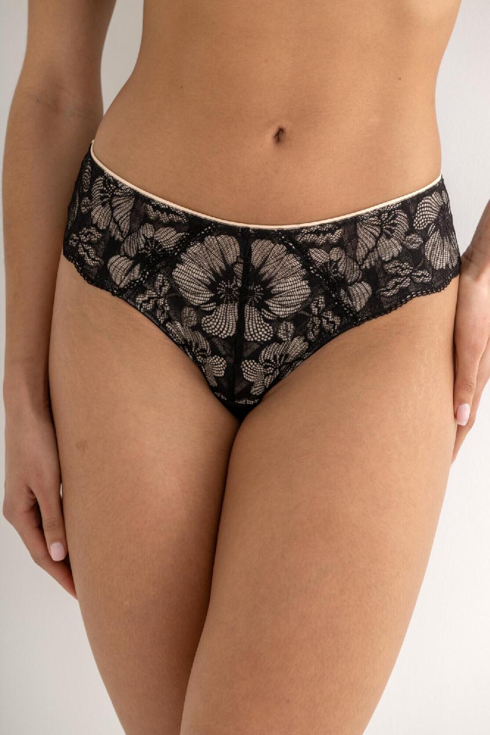 Pour Moi Atelier Lace Brazilian - Black/Cosmetic