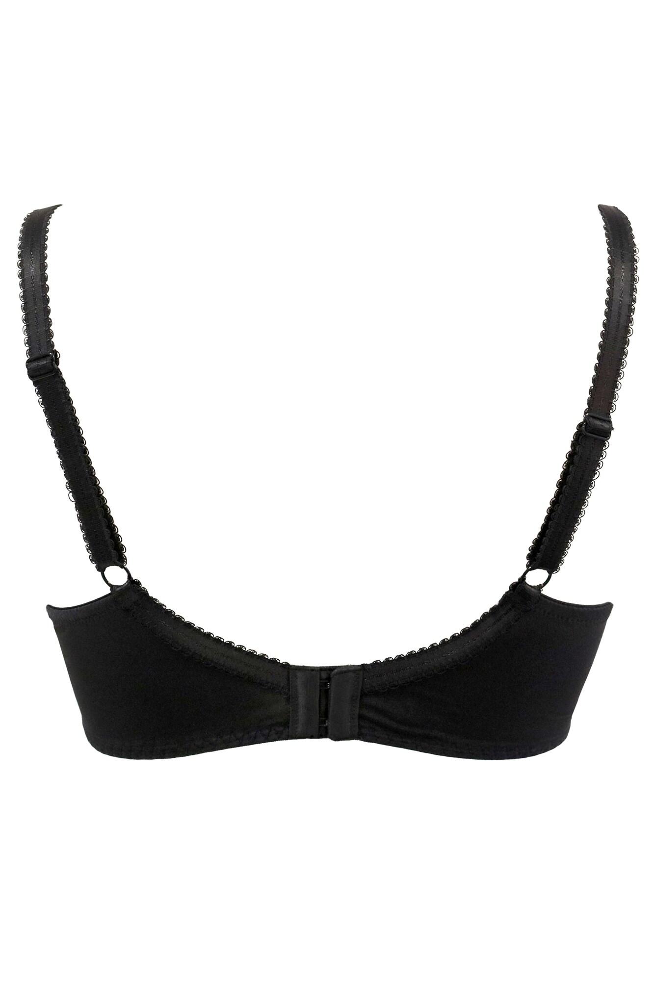 Pour Moi Aura Balconette Push Up T-Shirt Bra - Black