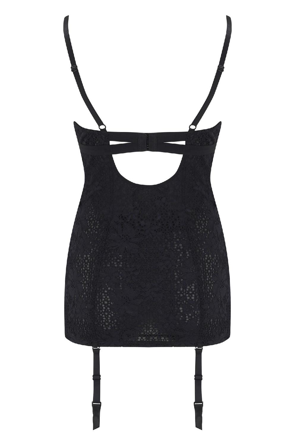 Pour Moi Bling It On Cami Suspender - Black