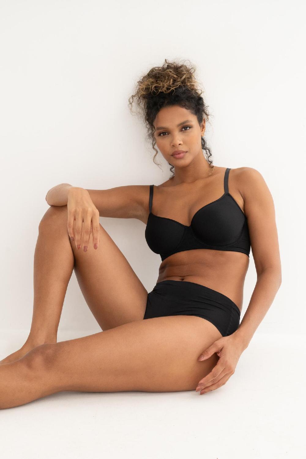 Pour Moi Definitions Bonded No VPL Shorty - Black