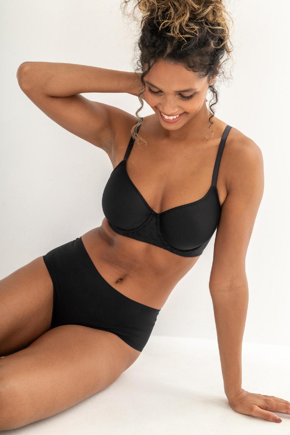 Pour Moi Definitions Bonded No VPL Shorty - Black