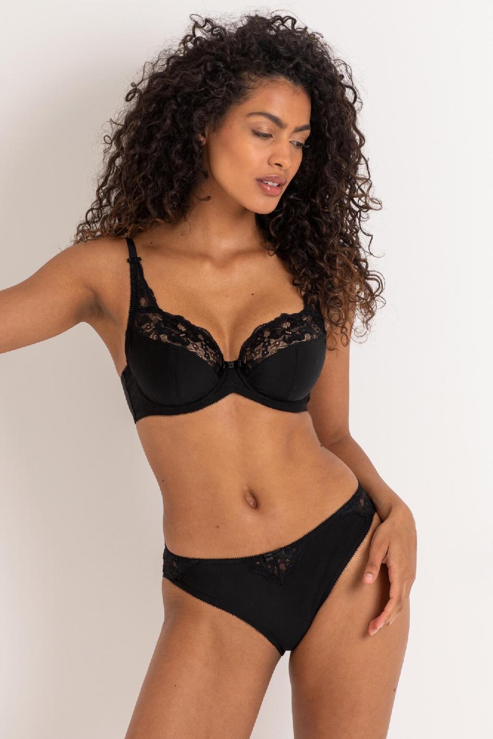 Pour Moi Flamenco Full Cup Bra B-I - Black