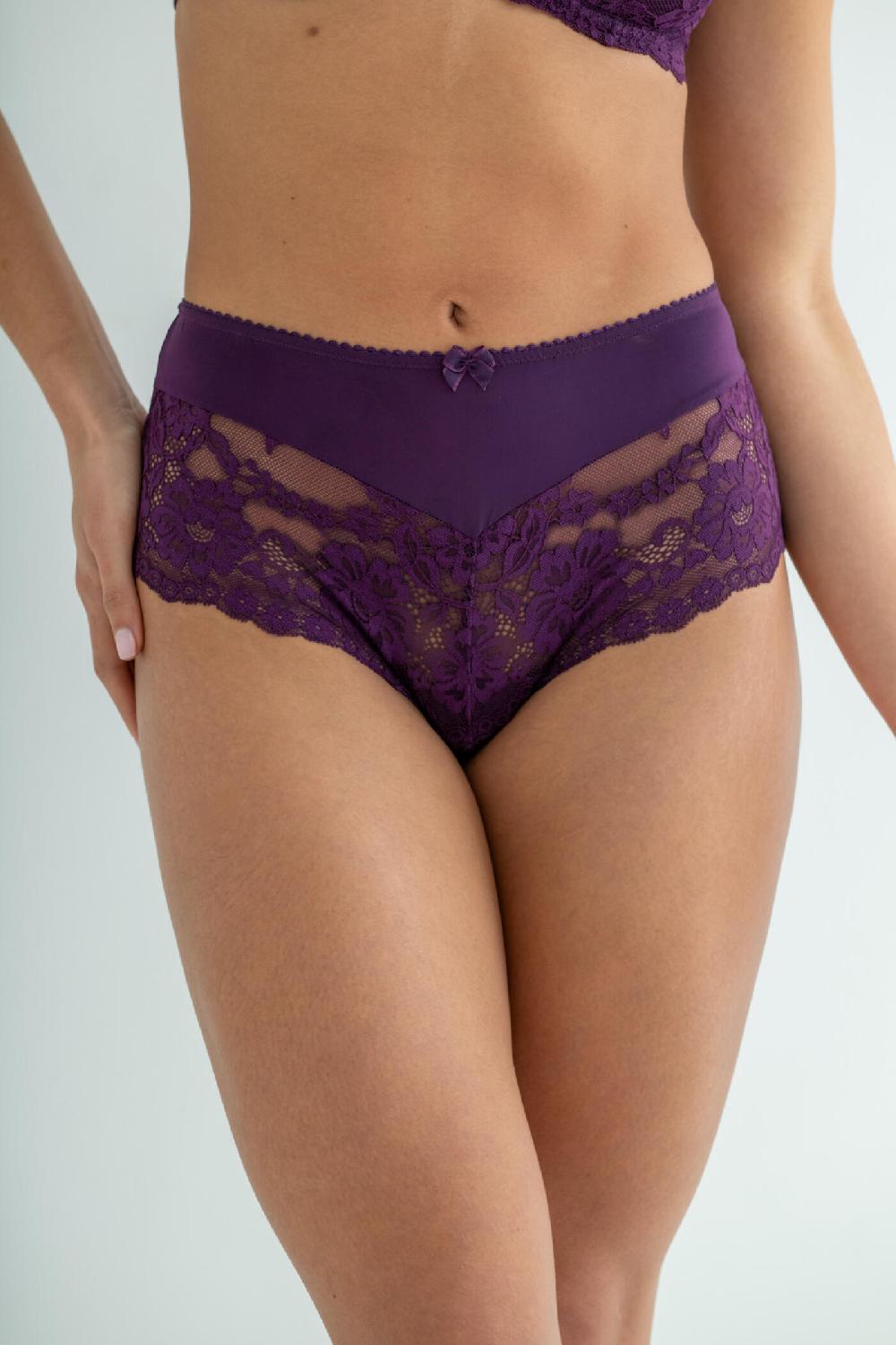 Pour Moi Fleur Shorty - Plum