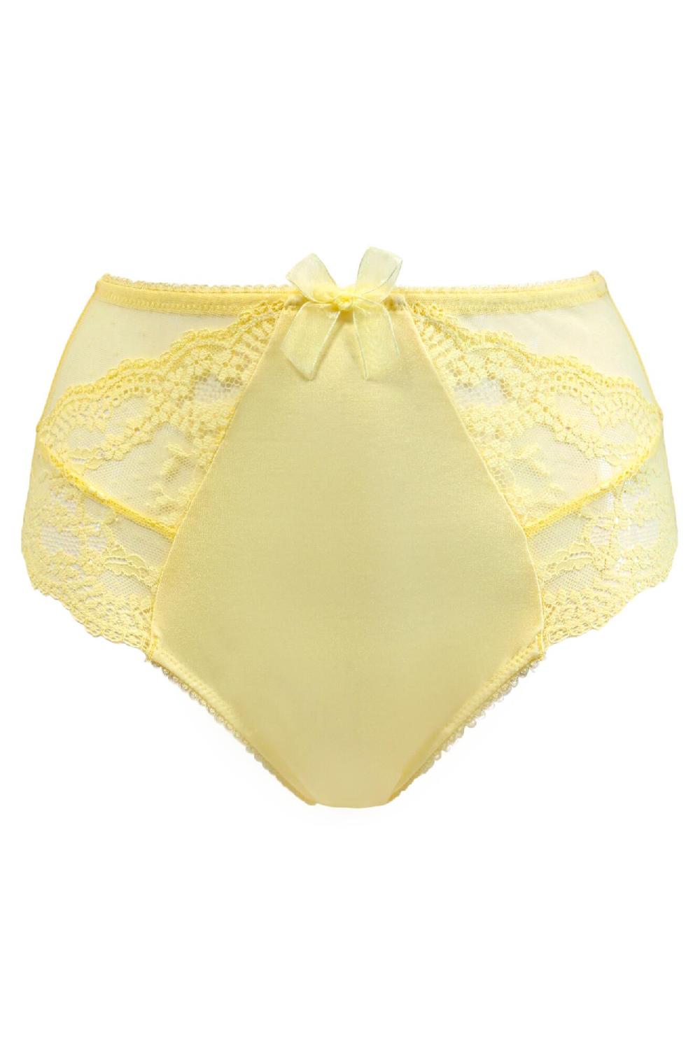 Pour Moi Flora Deep Brief - Yellow