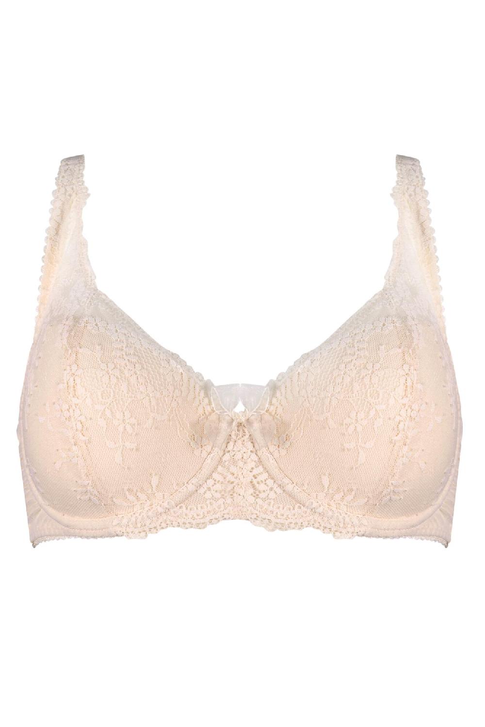 Pour Moi Flora Lightly Padded Underwired Bra - Pearl