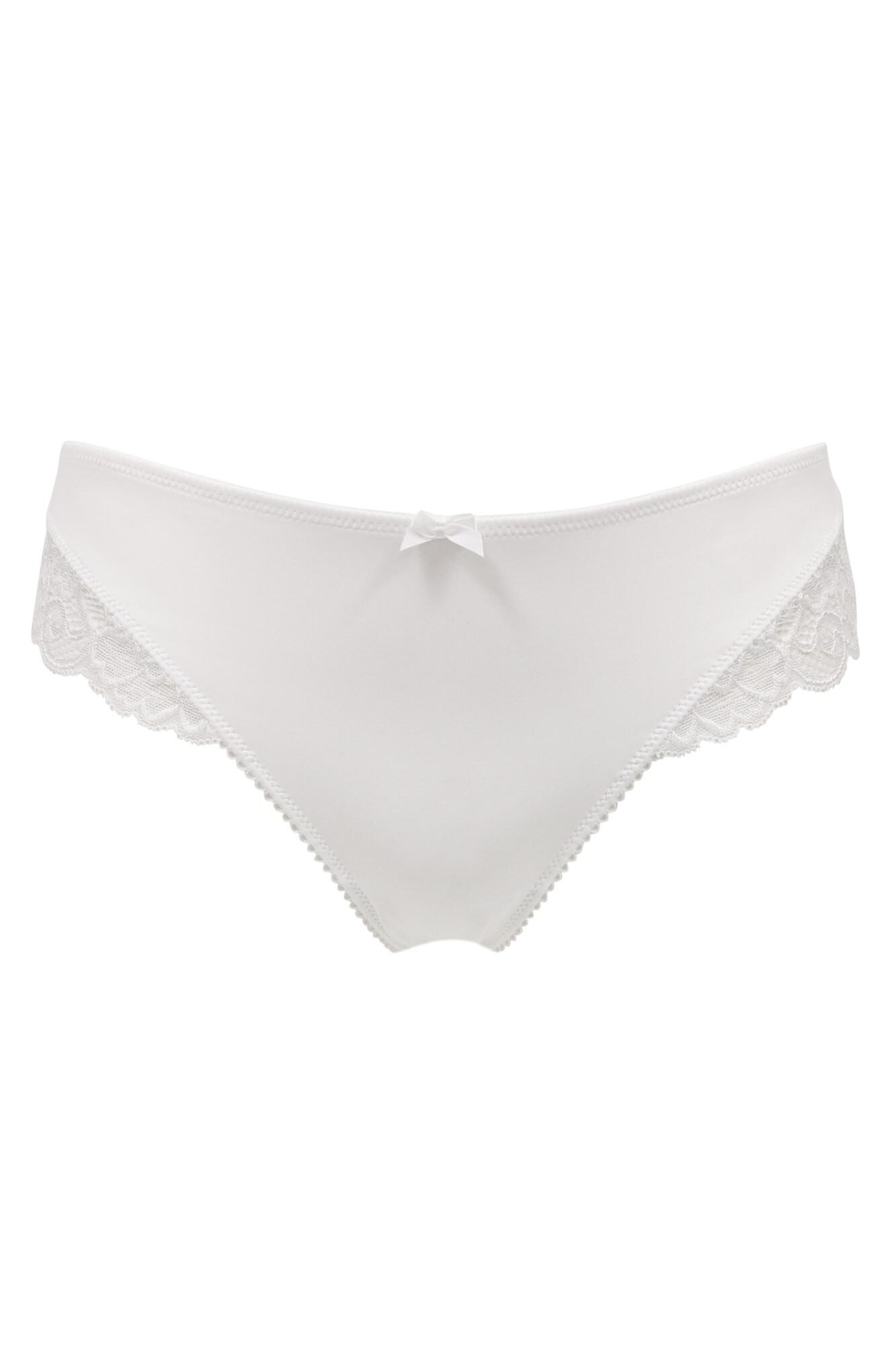 Pour Moi Forever Fiore Brief - White