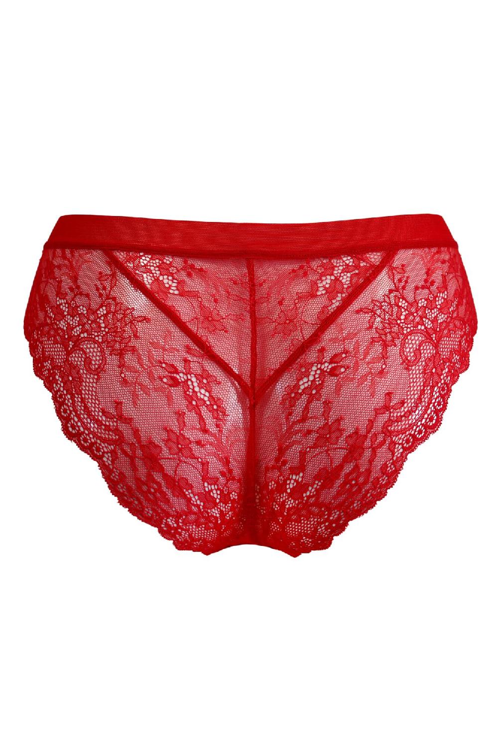 Pour Moi Gigi Brazilian Brief - Red/Pink